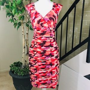 Gorgeous Fitted dress with pleats. NWT/Size 10